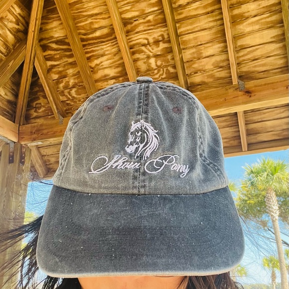 Shaw Las Vegas Hat Cap Accessories - #1258**Unisex ShawPony Grey Hat Cap